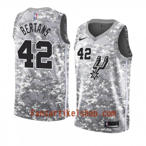 San Antonio Spurs Trikot Davis Bertans 42 2018-19 Nike Grau Swingman - Herren San Antonio Spurs Trikot Davis Bertans 42 2018-19 Nike Grau Swingman - Herren